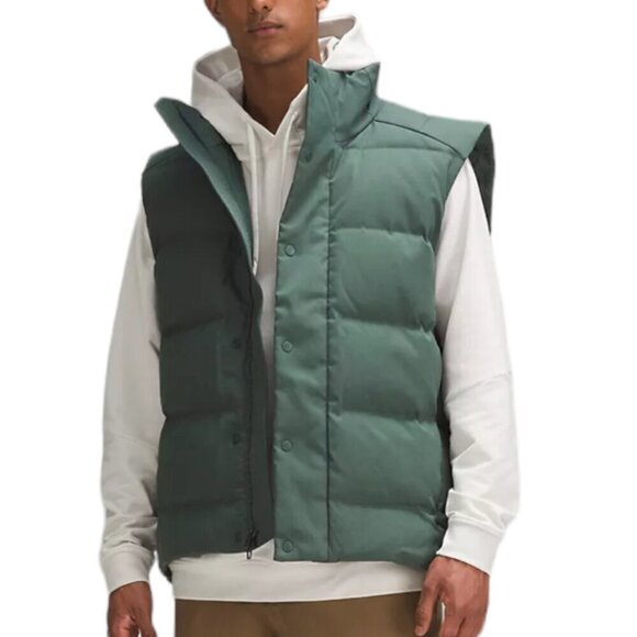 Lululemon 2023 Athletica Wunder Puff Vest Down Filled Green XL - Picture 1 of 13